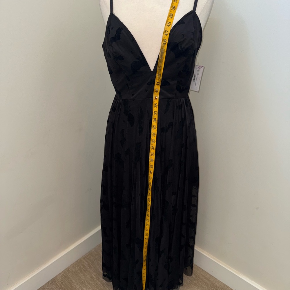 NEW WEASEL WEAR Nosferatu Bat Maxi with Built-In Romper Size Large - Picture 7 of 11
